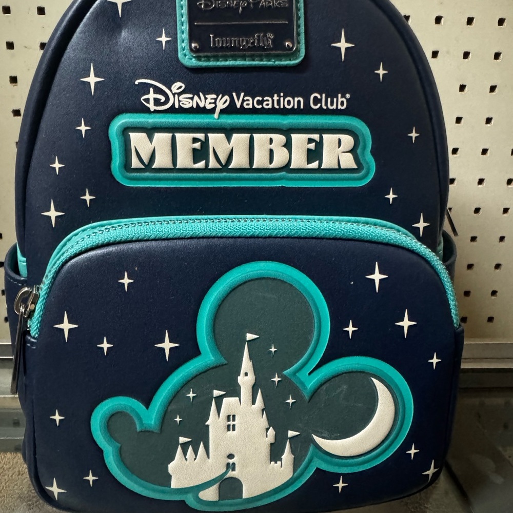 Loungefly Disney Vacation Club Navy Backpack